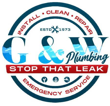 G&W Plumbing logo design